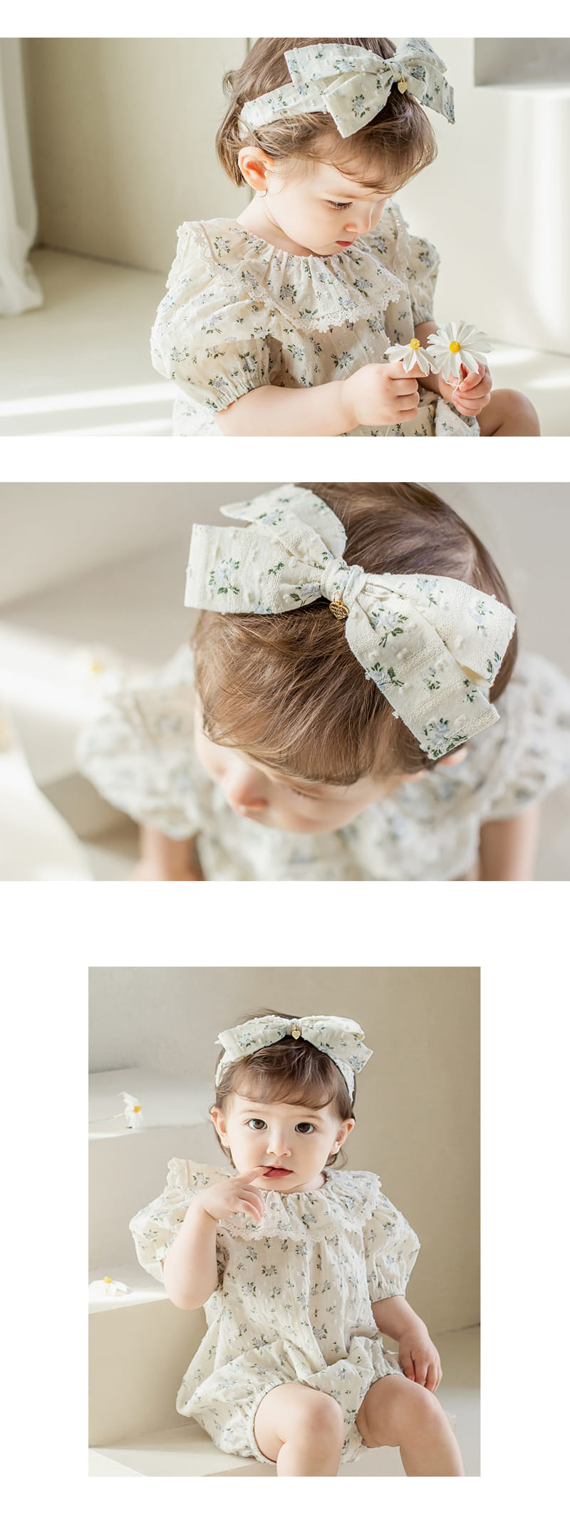 Kids Clara - Korean Baby Fashion - #babyoninstagram - Floa Baby Hair Band (5ea 1set) - 2