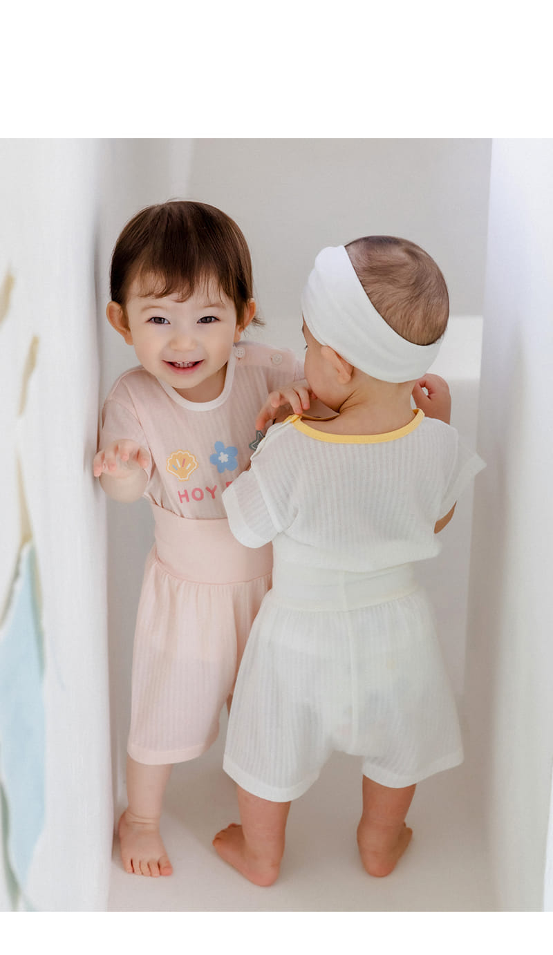 Kids Clara - Korean Baby Fashion - #babyoninstagram - Bane Cooling Compy Belly Baby Easy Wear