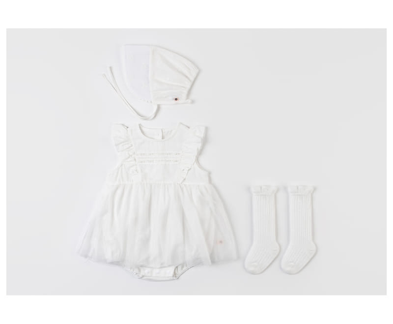 Kids Clara - Korean Baby Fashion - #babyootd - Laine Body Suit - 5