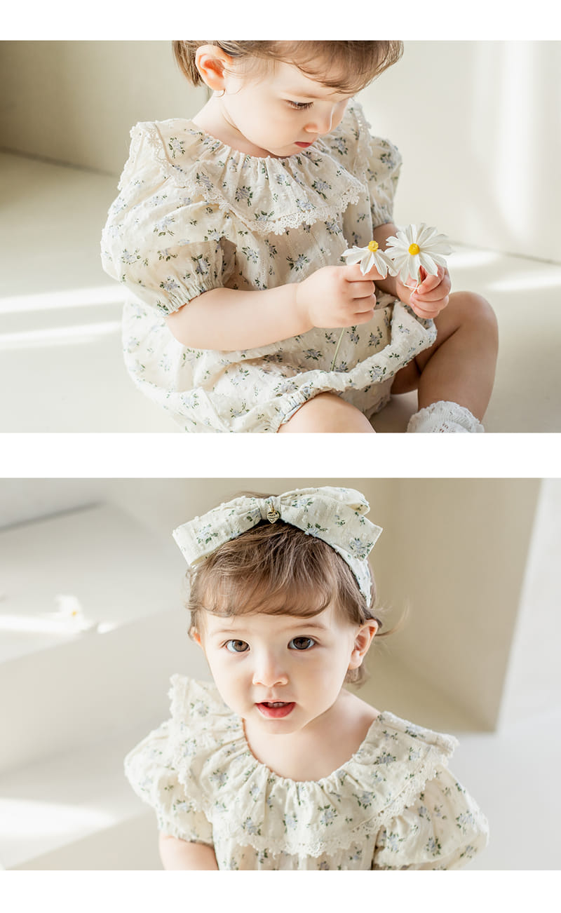 Kids Clara - Korean Baby Fashion - #babyoutfit - Floa Body Suit - 2