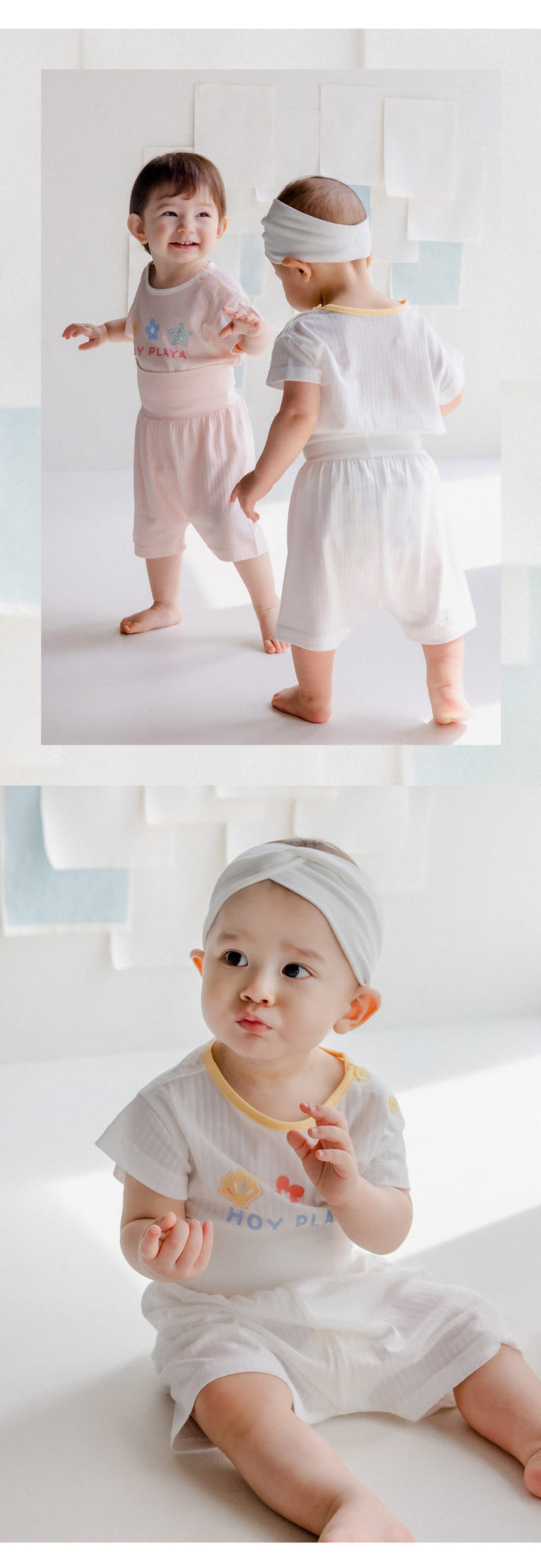 Kids Clara - Korean Baby Fashion - #babywear - Bane Cooling Compy Belly Baby Easy Wear - 5