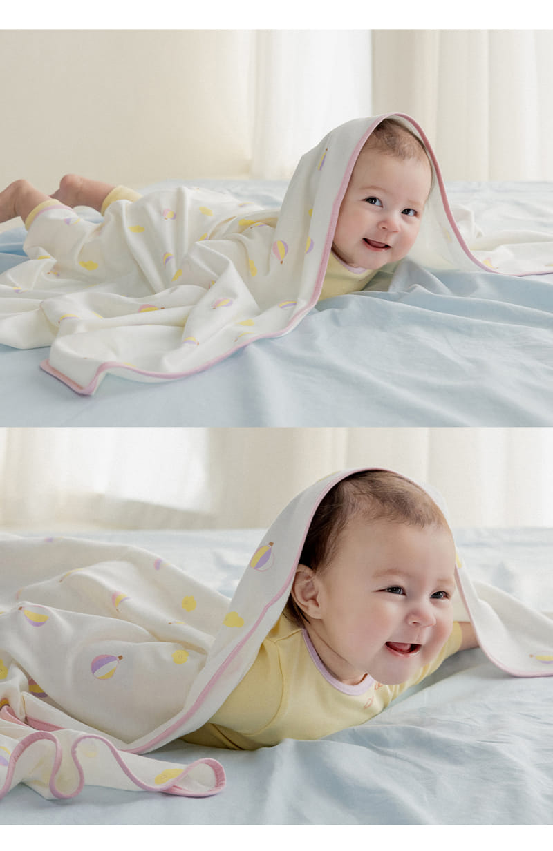 Kids Clara - Korean Baby Fashion - #onlinebabyshop - Ellie Bamboo Baby Blanket - 6