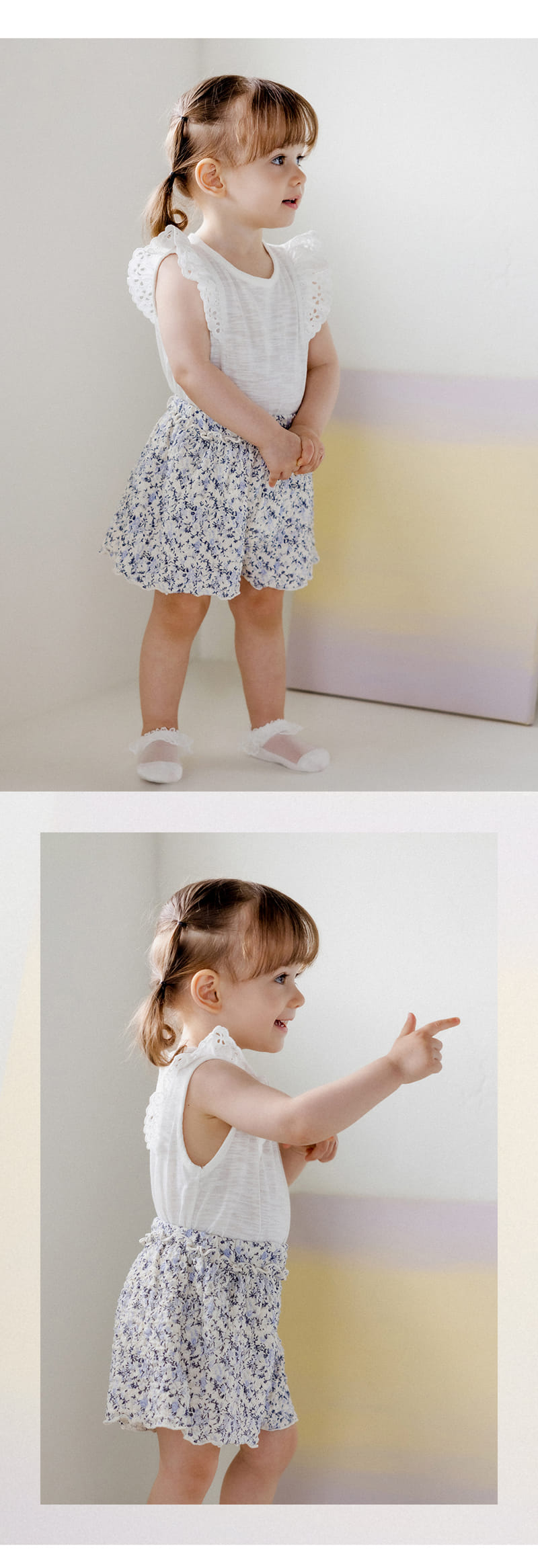 Kids Clara - Korean Baby Fashion - #onlinebabyshop - Seraphin Baby Skirt Pants - 3