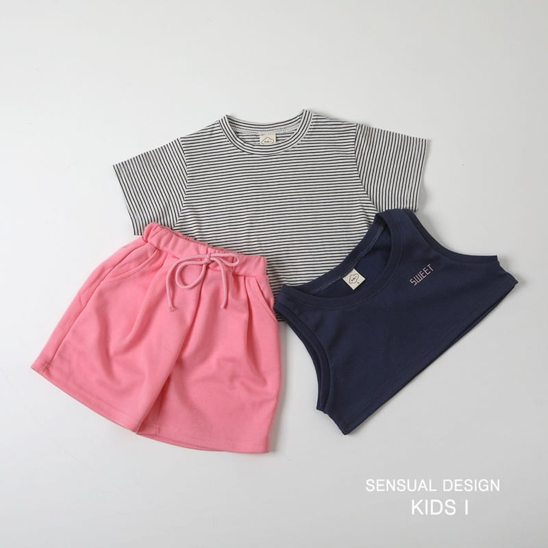 Kids i - Korean Children Fashion - #designkidswear - Sweet Top Bottom Set - 7