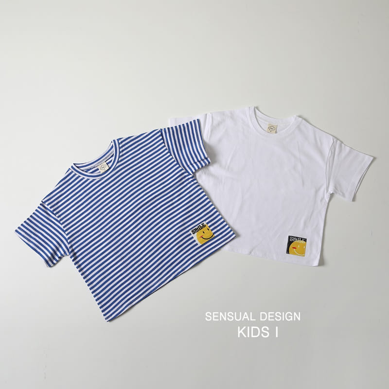 Kids i - Korean Children Fashion - #kidsshorts - 1+1 Smile St Tee - 2