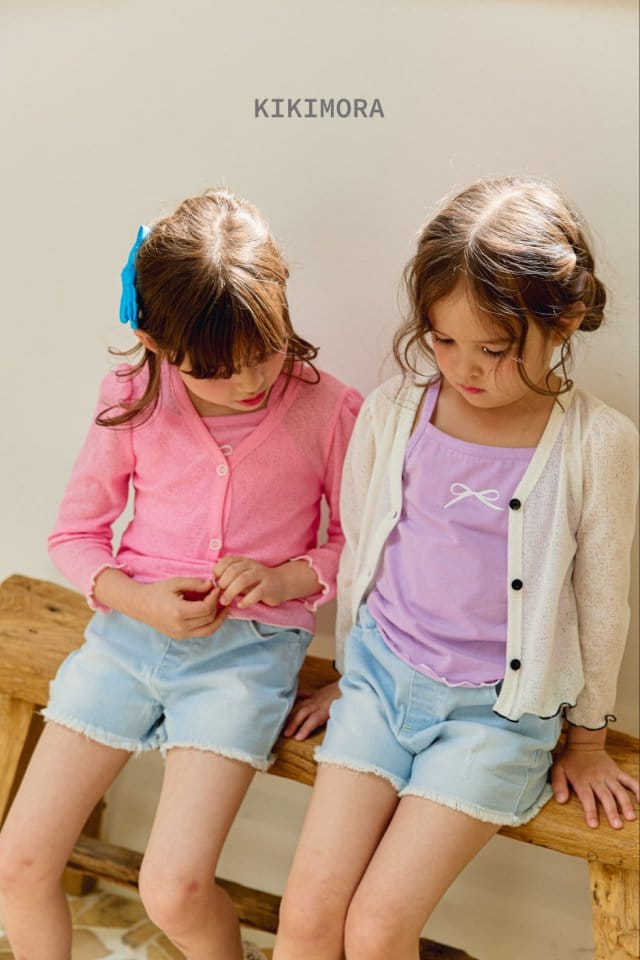 Kikimora - Korean Children Fashion - #Kfashion4kids - Vintage Short Denim Pants - 10