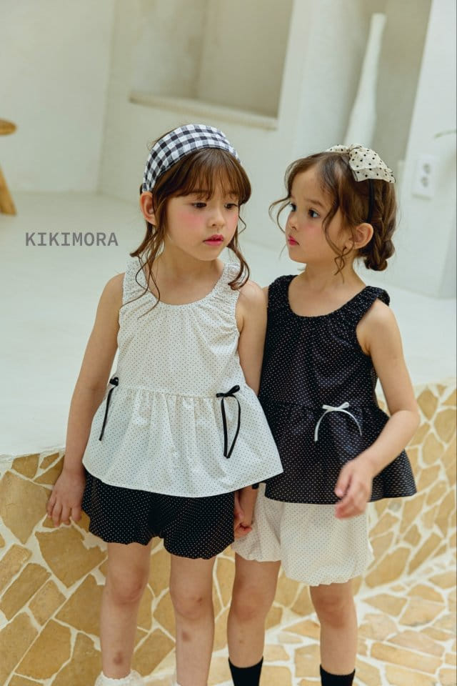 Kikimora - Korean Children Fashion - #Kfashion4kids - Small Dot Volume Pants - 7