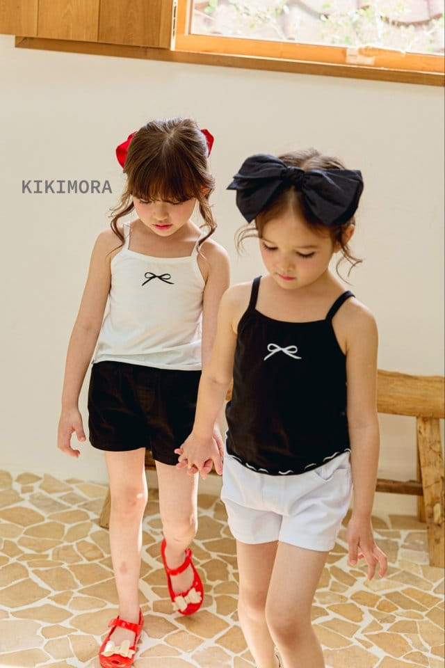 Kikimora - Korean Children Fashion - #Kfashion4kids - Intalock String Sleeveless Tee - 2