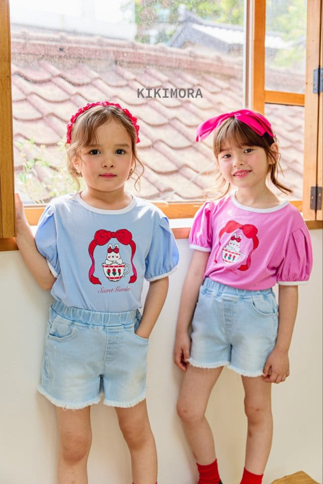 Kikimora - Korean Children Fashion - #childofig - Secret Rabbit Tee - 4