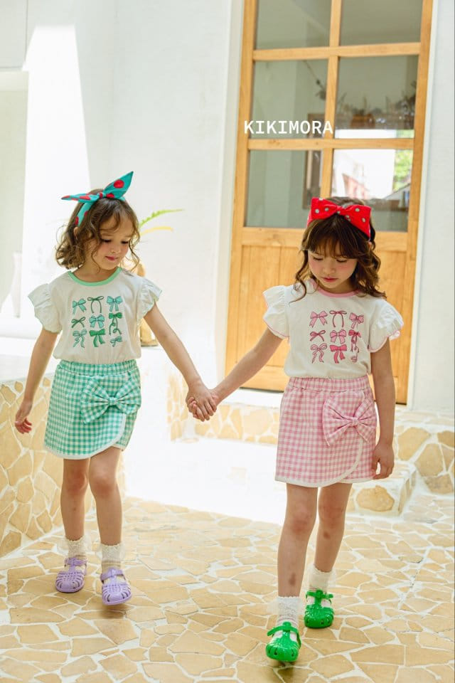 Kikimora - Korean Children Fashion - #childofig - Printing Ribbon Tee