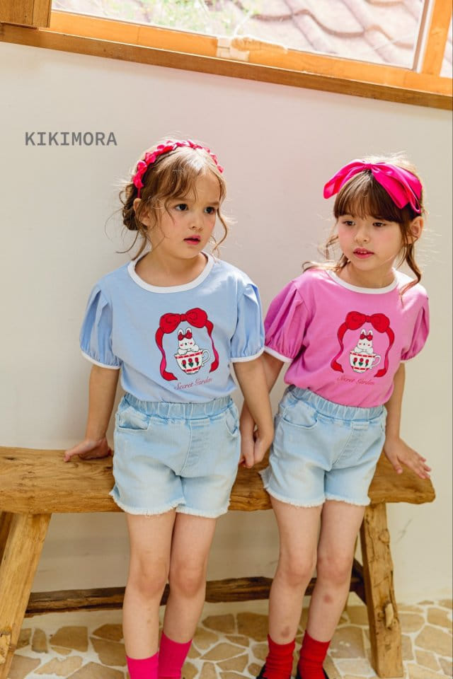 Kikimora - Korean Children Fashion - #childrensboutique - Secret Rabbit Tee - 5