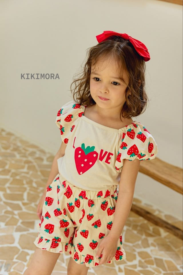 Kikimora - Korean Children Fashion - #childofig - Strawberry Tee - 4