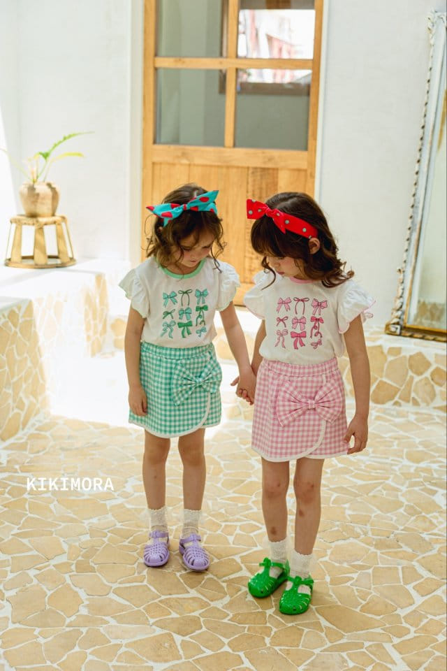 Kikimora - Korean Children Fashion - #designkidswear - Printing Ribbon Tee - 3