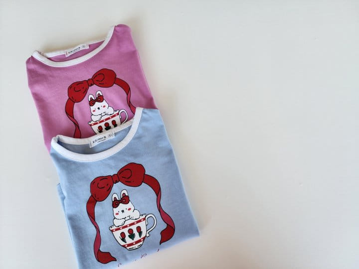 Kikimora - Korean Children Fashion - #fashionkids - Secret Rabbit Tee - 8