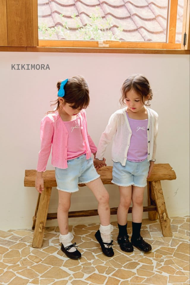 Kikimora - Korean Children Fashion - #fashionkids - Vintage Short Denim Pants - 6