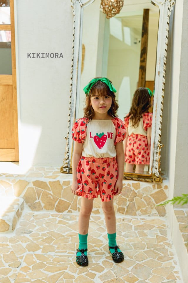 Kikimora - Korean Children Fashion - #kidsshorts - Strawberry Pants - 9