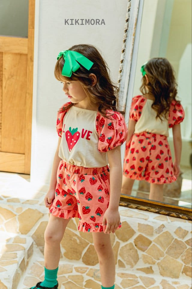 Kikimora - Korean Children Fashion - #kidsstore - Strawberry Tee - 9