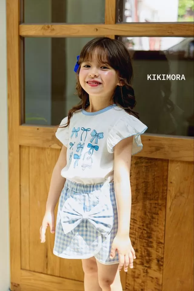 Kikimora - Korean Children Fashion - #kidsstore - Ribbon Wrap Shorts - 8