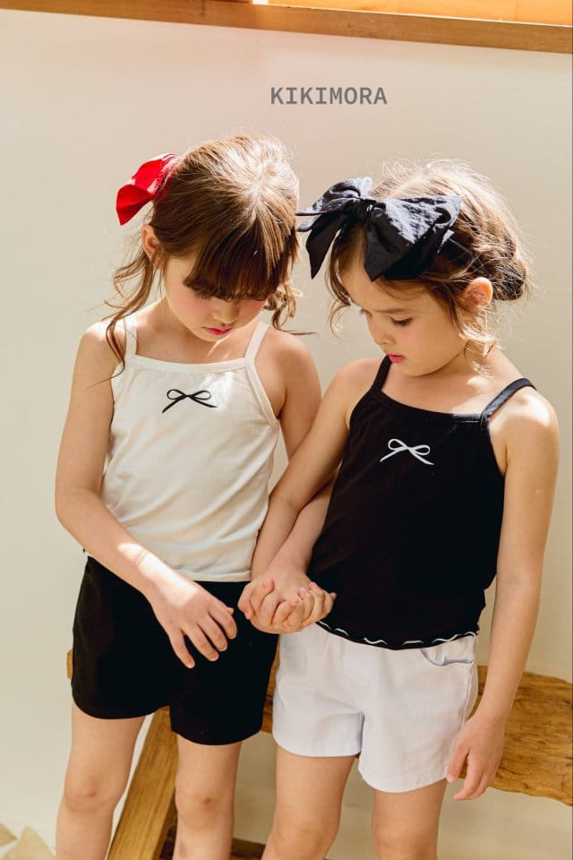 Kikimora - Korean Children Fashion - #littlefashionista - Intalock String Sleeveless Tee - 4