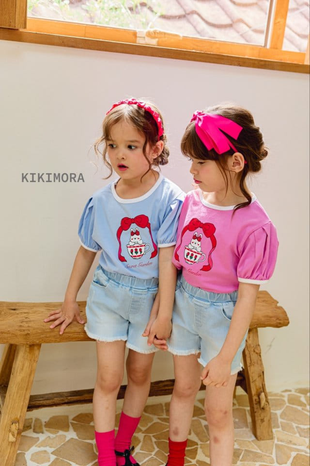 Kikimora - Korean Children Fashion - #minifashionista - Secret Rabbit Tee