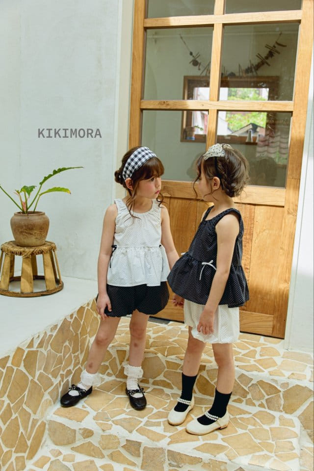 Kikimora - Korean Children Fashion - #minifashionista - Small Dot Volume Pants - 10