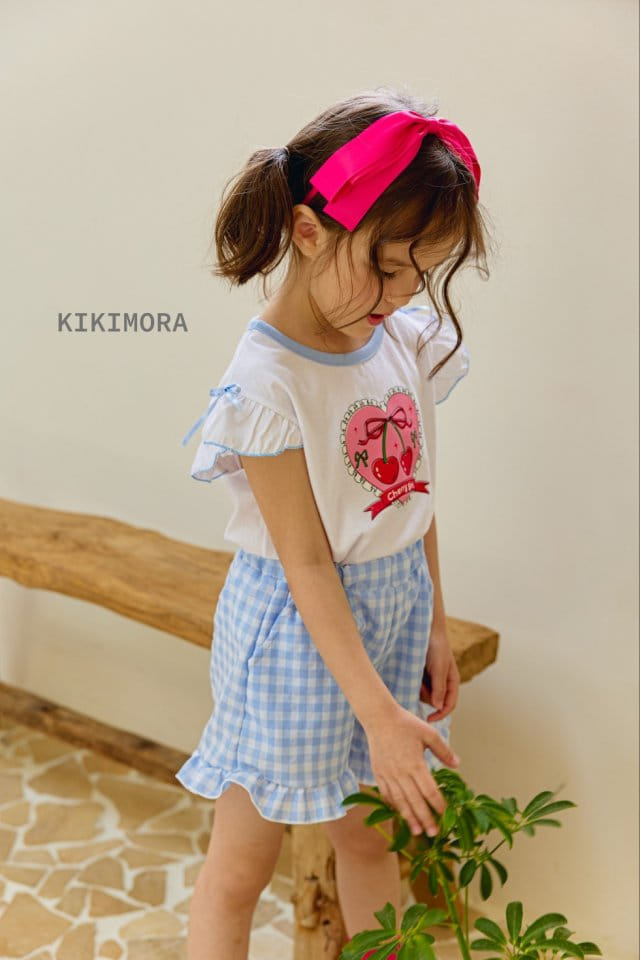 Kikimora - Korean Children Fashion - #stylishchildhood - C Check Shorts - 8