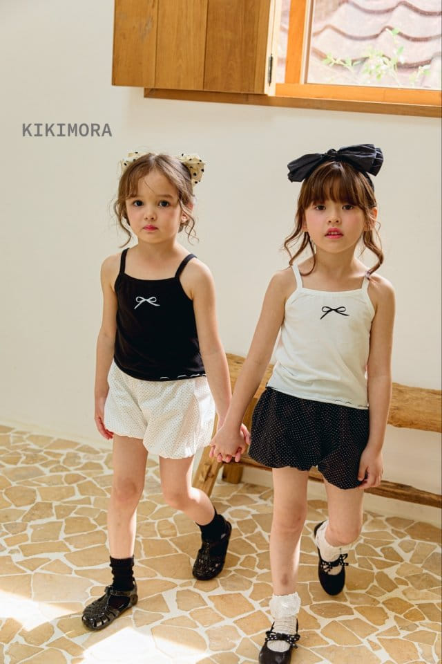 Kikimora - Korean Children Fashion - #todddlerfashion - Intalock String Sleeveless Tee - 7