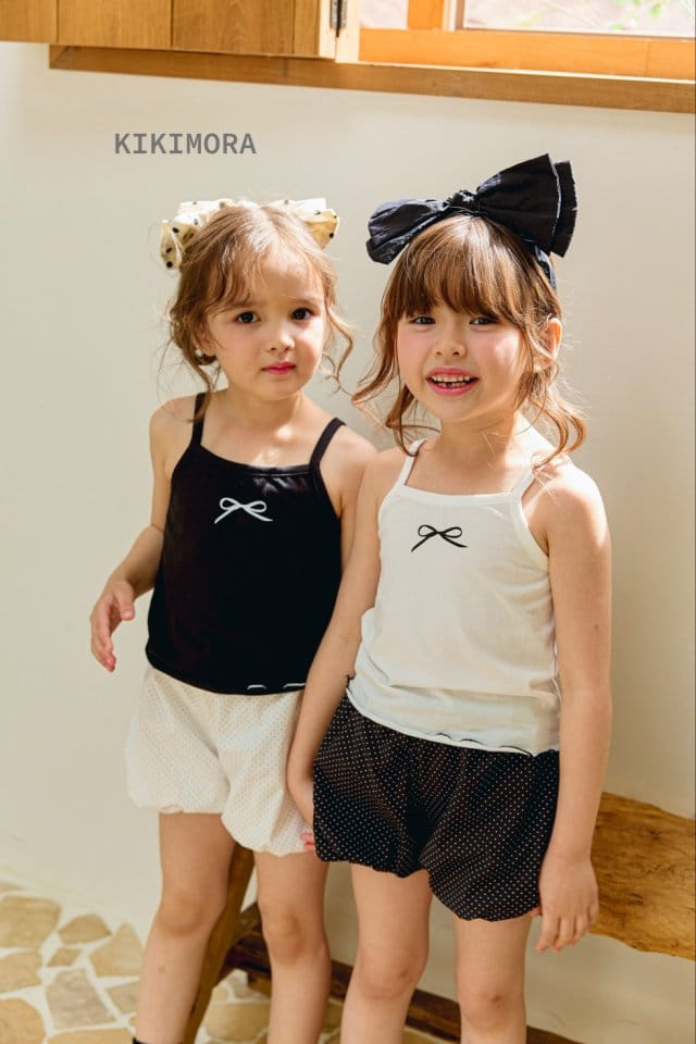 Kikimora - Korean Children Fashion - #toddlerclothing - Intalock String Sleeveless Tee - 8