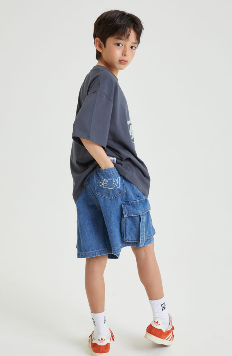 Kokoyarn - Korean Children Fashion - #childofig - Summer Half Denim Pants - 2