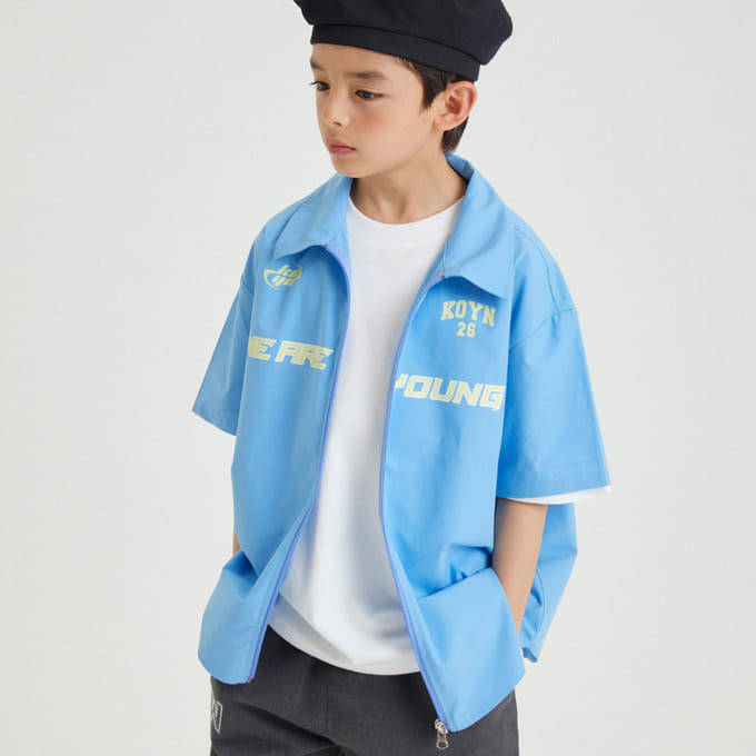 Kokoyarn - Korean Children Fashion - #fashionkids - We Are Zip Up Shirt