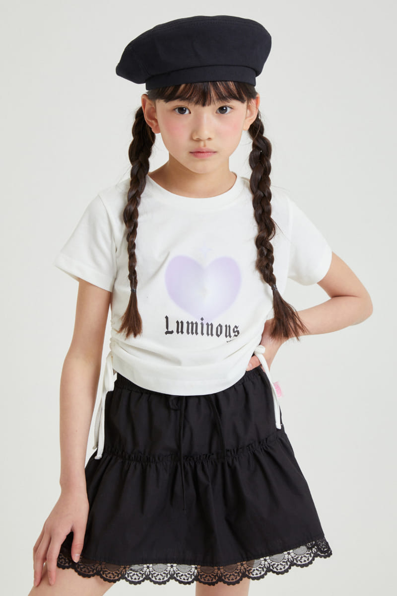 Kokoyarn - Korean Children Fashion - #fashionkids - Heart Shirring Tee - 3