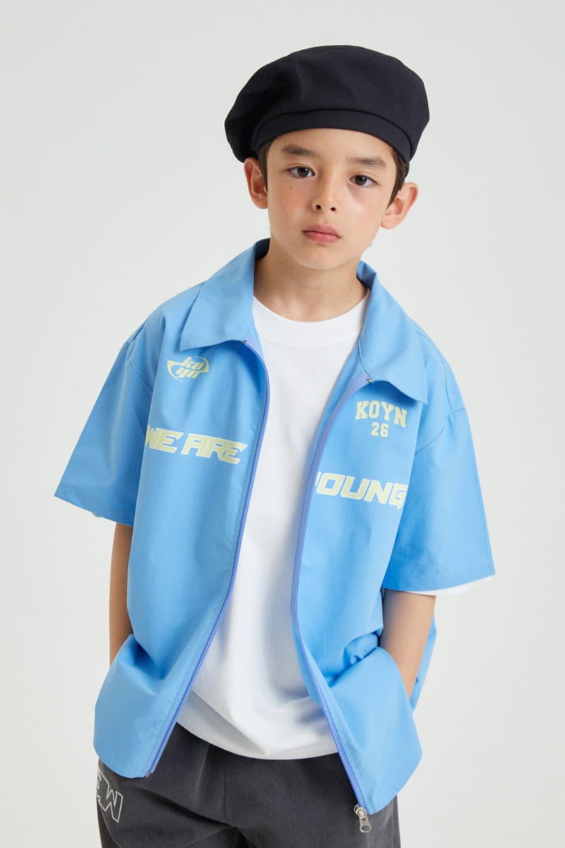 Kokoyarn - Korean Children Fashion - #kidsshorts - We Are Zip Up Shirt - 2