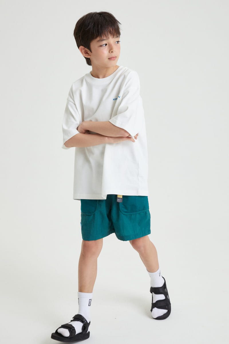 Kokoyarn - Korean Children Fashion - #kidsshorts - Color Star Short Sleeve Tee - 10