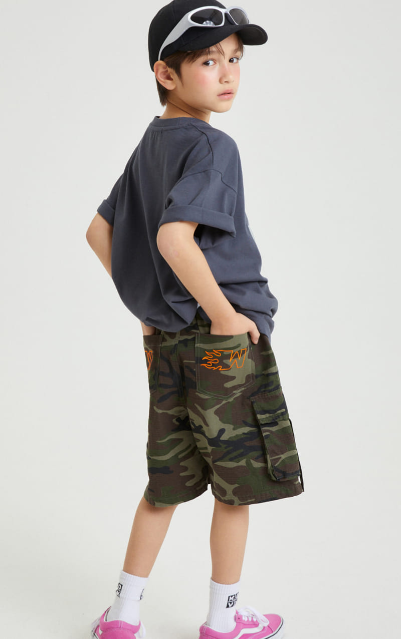 Kokoyarn - Korean Children Fashion - #kidsshorts - Rooki Camo Pants - 5