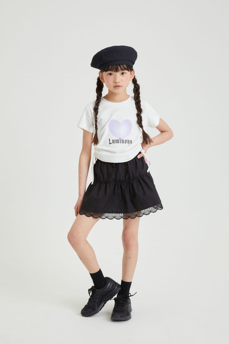 Kokoyarn - Korean Children Fashion - #fashionkids - Heart Shirring Tee - 4