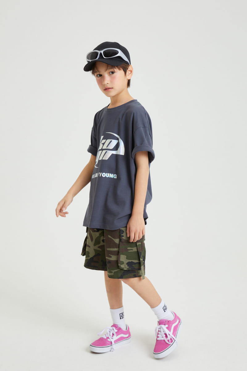 Kokoyarn - Korean Children Fashion - #kidsstore - Prism Logo Short Sleeve Tee - 9