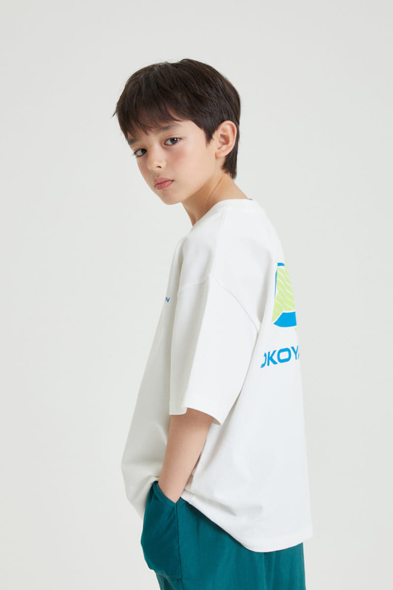 Kokoyarn - Korean Children Fashion - #minifashionista - Color Star Short Sleeve Tee - 2