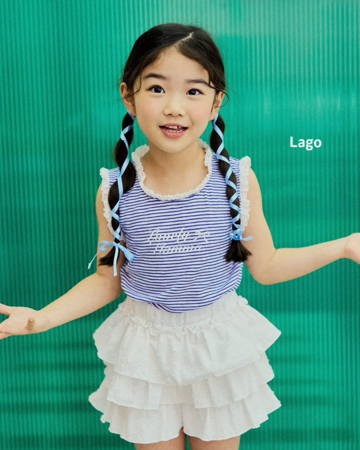 Lago - Korean Children Fashion - #Kfashion4kids - Snow Flower Kan Kan Skirt Pants - 11