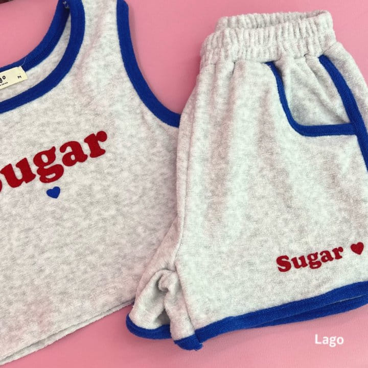 Lago - Korean Children Fashion - #Kfashion4kids - Sugar Terry Pants - 6