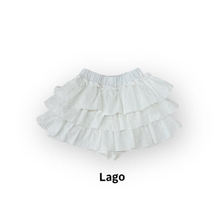 Lago - Korean Children Fashion - #childofig - Snow Flower Kan Kan Skirt Pants - 2