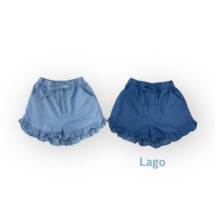 Lago - Korean Children Fashion - #childofig - Chalrang Frill Denim