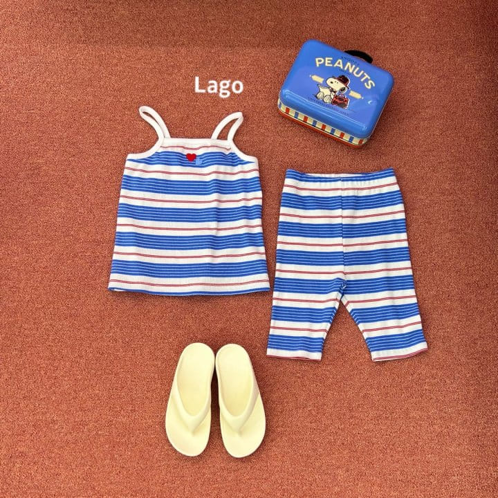 Lago - Korean Children Fashion - #designkidswear - Summer Two Heart Sleeveless Tee - 9