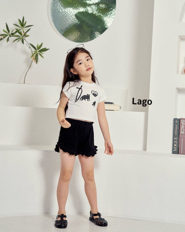 Lago - Korean Children Fashion - #designkidswear - Span Frill Pants - 8