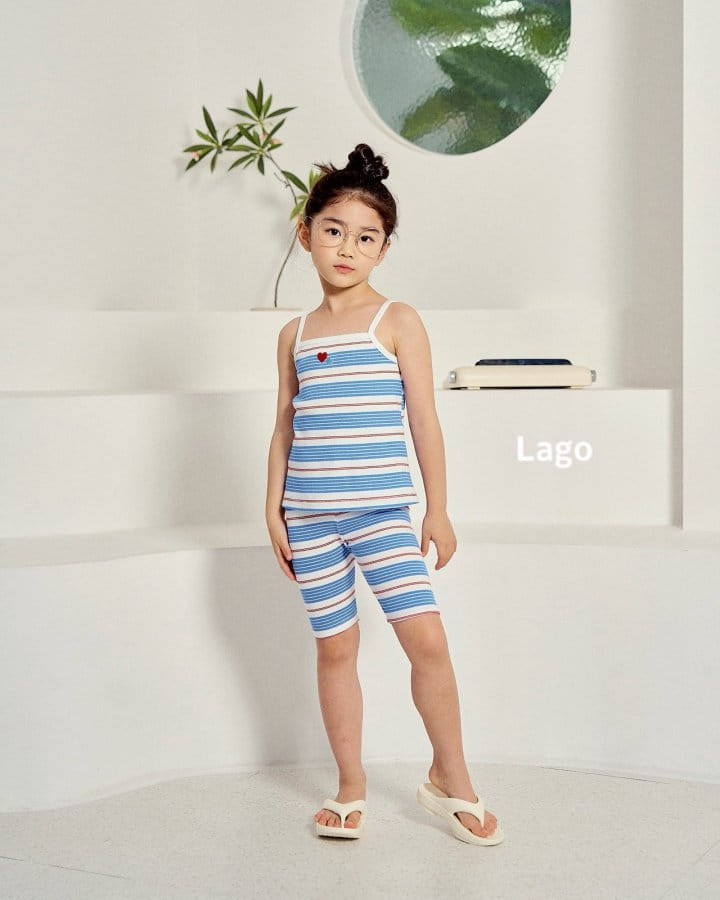 Lago - Korean Children Fashion - #discoveringself - Summer Two Heart Sleeveless Tee - 10