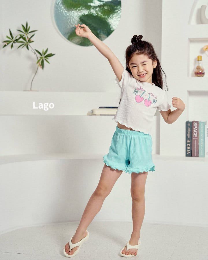 Lago - Korean Children Fashion - #kidsstore - Cherry Span Terry Tee - 11