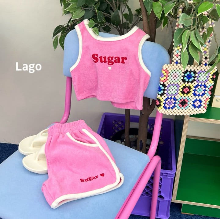 Lago - Korean Children Fashion - #kidsshorts - Sugar Terry Pants - 4