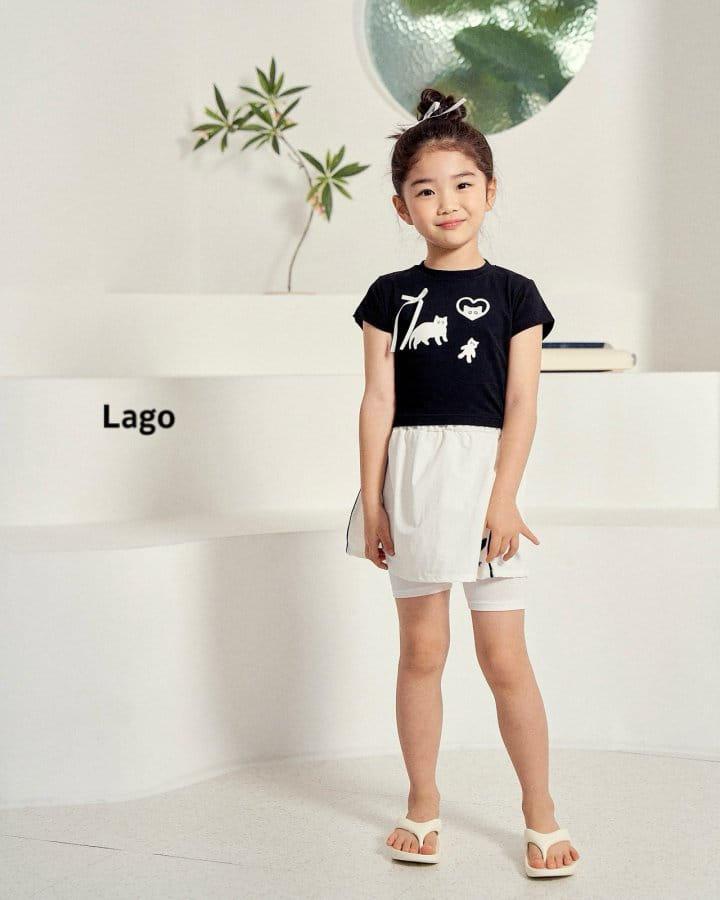 Lago - Korean Children Fashion - #kidzfashiontrend - Anorak Skirt Leggigns - 7