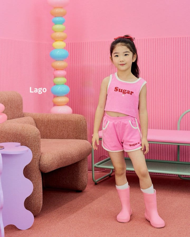 Lago - Korean Children Fashion - #magicofchildhood - Sugar Terry Pants - 8