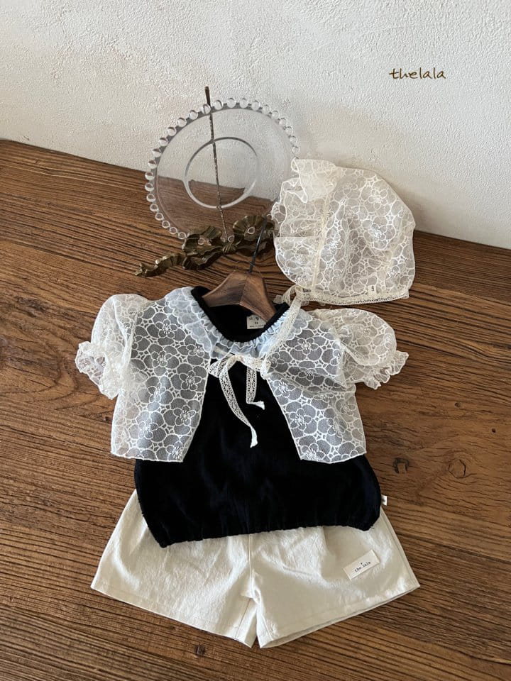 Lala - Korean Baby Fashion - #babywear - Light Flower Bonnet - 2