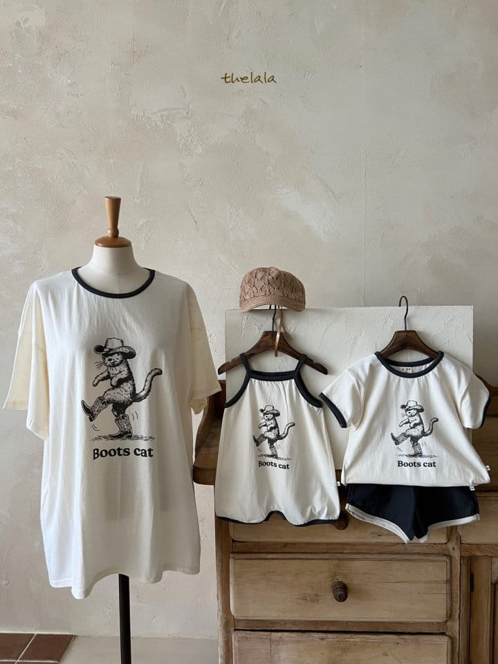 Lala - Korean Children Fashion - #designkidswear - Cat Tee - 5